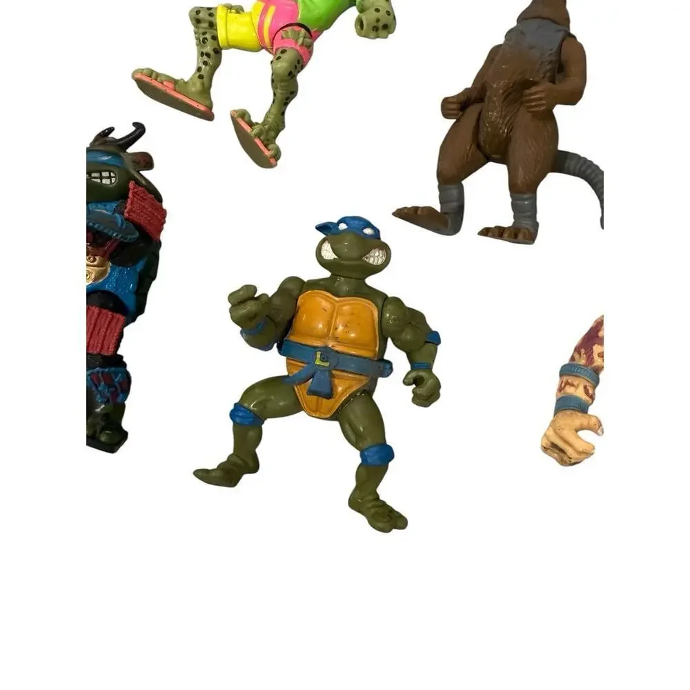 Vtg Teenage Mutant Ninja Turtles TMNT Villains Lot of 6 Figures 1990s Playmates